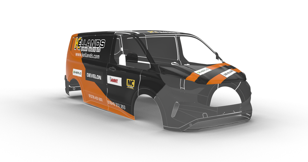 Ford Transit Custom L1 H1 - Kellands Design – Vehicle Livery Solutions ...
