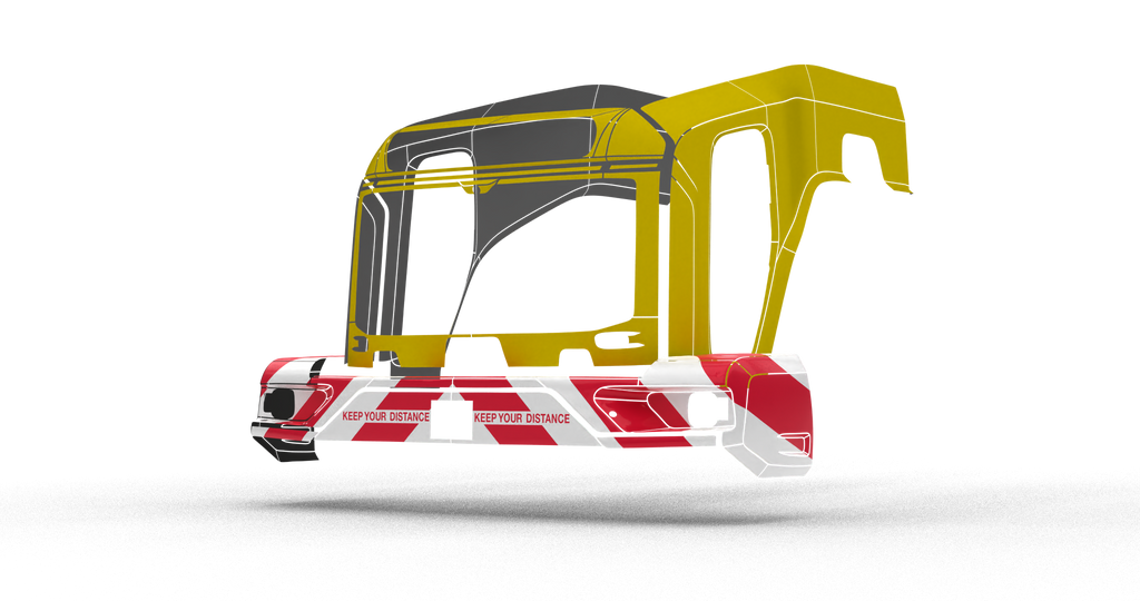 Volvo L150K 2025 Templated Reflective Counterweight Only Graphics ...
