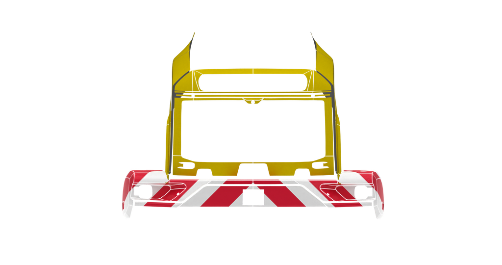 Volvo L150K 2025 Templated Reflective Counterweight Only Graphics ...